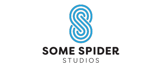 logo for some spider studios