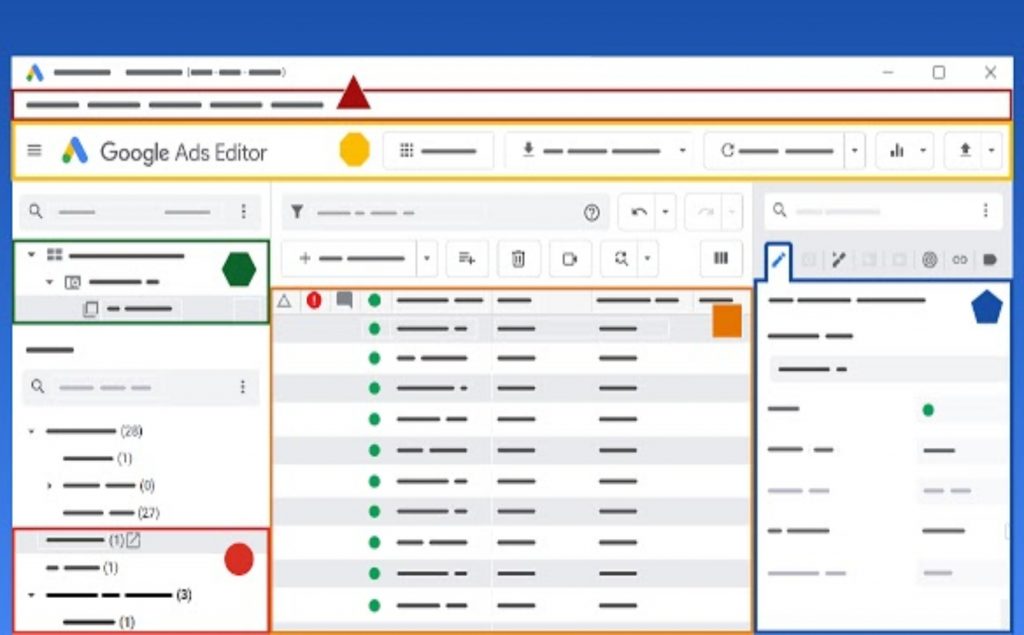 Google Ads Editor writing tools