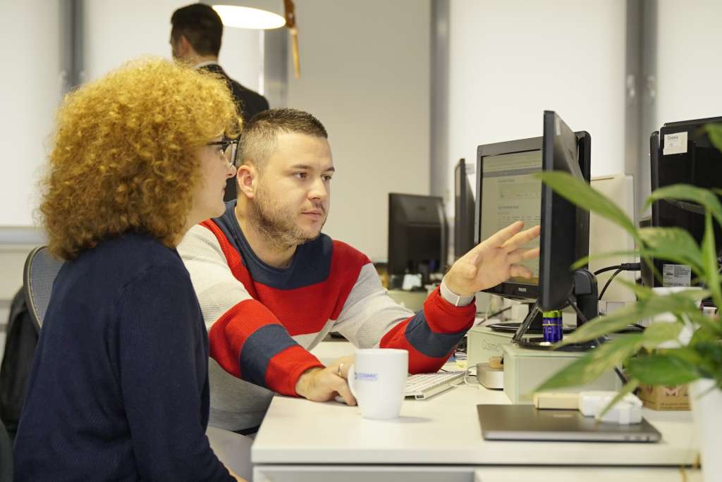 Bookmark team at Cosmic Development